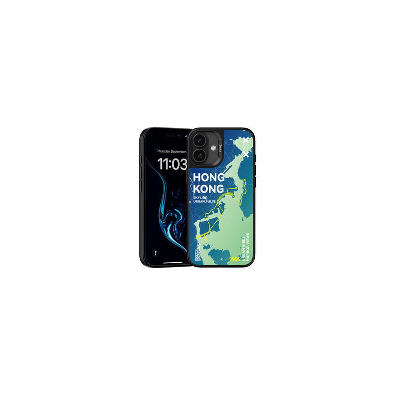 Benks Dynamic City Hong Kong Case for Iphone 16 Plus