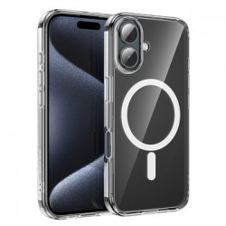 Borofone Case BI5 Ice Shield Magnetic Iphone 16 Plus transparent