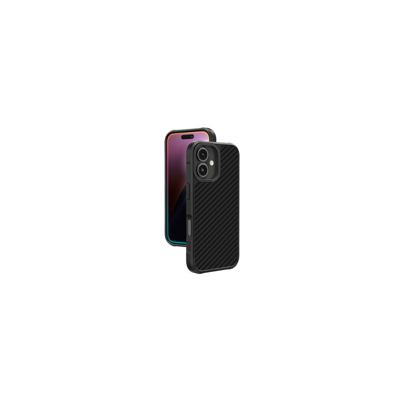 Amazing Thing Titan Max Bulletproof Grade Fibre 1500D Case 12FT IP166.1TXBK for Iphone 16 black