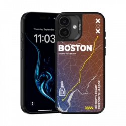 Benks Dynamic City Boston Case for Iphone 16