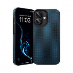 Benks Magnetic Armor Tint Kevlar 1000D (0063) for Iphone 16 blue