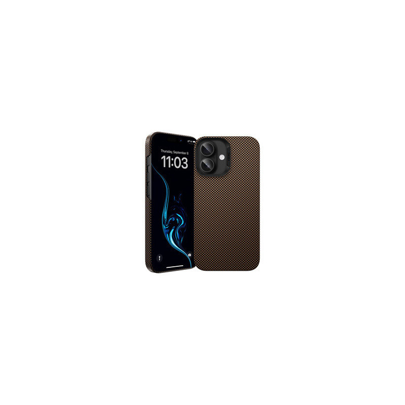 Benks Magnetic Armor Tint Kevlar 1000D (S063) for Iphone 16 gold
