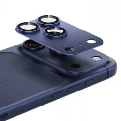 Benks Tempered glass Glass Warrior Metal Integrated Lens Protector (C070) for Iphone 17 Pro Max (lens 3 pieces) blue