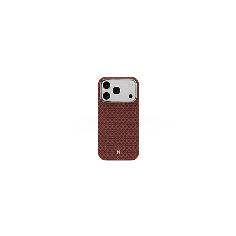 Benks Magnetic Armor Air Armor Grid Kevlar Case Metal Frame 600D (0069) for Iphone 17 Pro orange