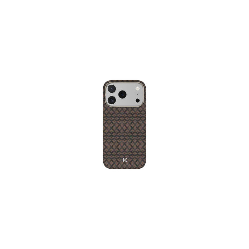 Benks Magnetic Armor Air Armor Grid Kevlar Case Metal Frame 600D (A069) for Iphone 17 Pro gold