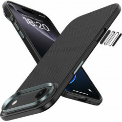 Benks Magnetic Armor Pro Kevlar Case Metal Frame 600D (A068) for Iphone 17 Air black (Camera Control Button)