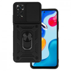 Slide Camera Armor Case for Xiaomi Redmi Note 11/Note 11S Black