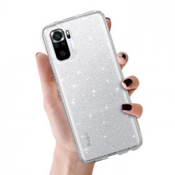Crystal Glitter Case for Xiaomi Redmi Note 10/Note 10S/Poco M5S Silver