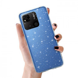 Crystal Glitter Case for Xiaomi Redmi 10A Silver
