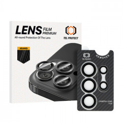 Tempered glass Tel Protect 3D Lens Aramid Series on camera for Samsung Galaxy S25 Ultra (lens 5 pieces)