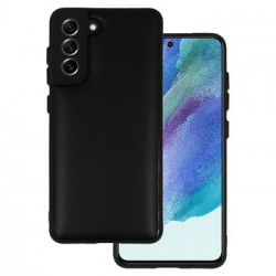 Leather 3D Case for Samsung Galaxy S21 FE design 1 black