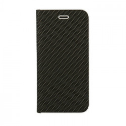 Vennus Book CARBON Case with frame for Samsung Galaxy S20 Ultra black