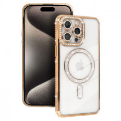 Bling Magsafe Case for Samsung Galaxy A17 5G gold