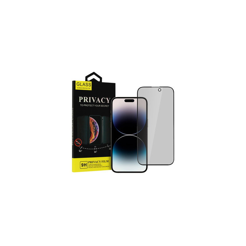 Tempered Glass Privacy Glass for OPPO A18/A38 BLACK