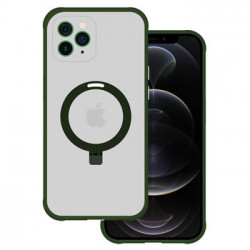 Tel Protect Magical Magsafe Stand Case for Iphone 11 Pro green