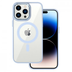 Tel Protect Magnetic Clear Case for Iphone 11 Pro Max Light blue