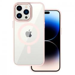 Tel Protect Magnetic Clear Case for Iphone 11 Pro Max Salmon
