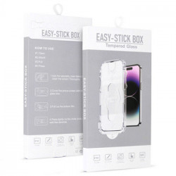 Tempered Glass Full Glue Easy-Stick Box for IPHONE 11 PRO MAX BLACK