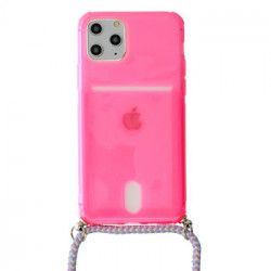STRAP Fluo Case for Iphone 12/12 Pro Pink