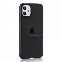 TEL PROTECT Window Case for Iphone 12 Pro Max Black