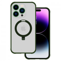Tel Protect Magical Magsafe Stand Case for Iphone 13 Pro green