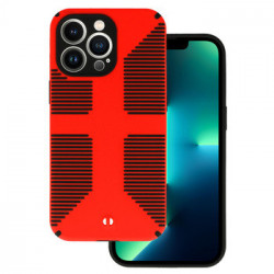 TEL PROTECT Grip Case for Iphone 13 Pro Red