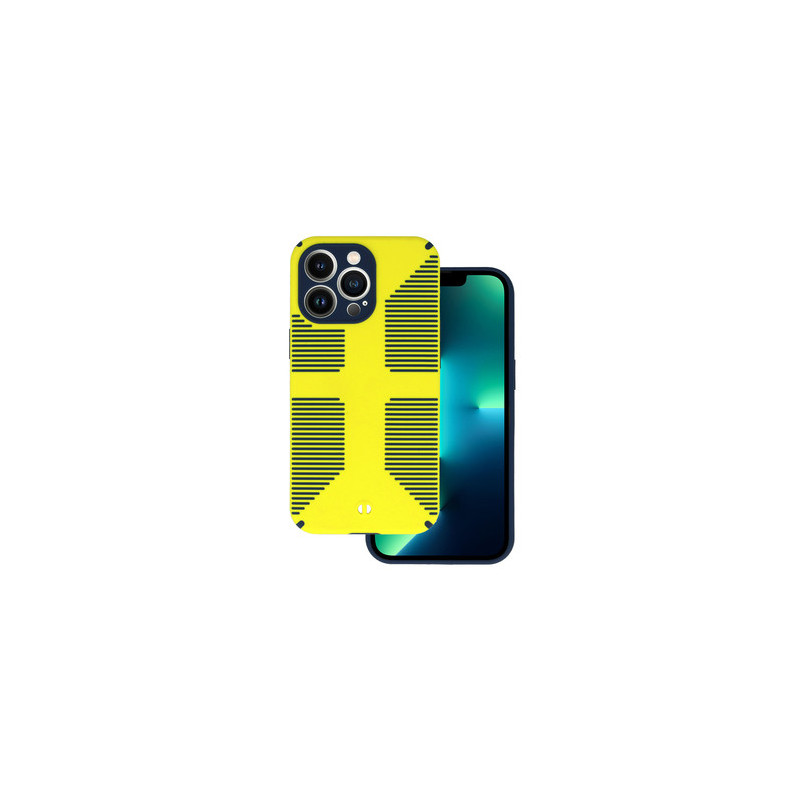 TEL PROTECT Grip Case for Iphone 13 Pro Yellow