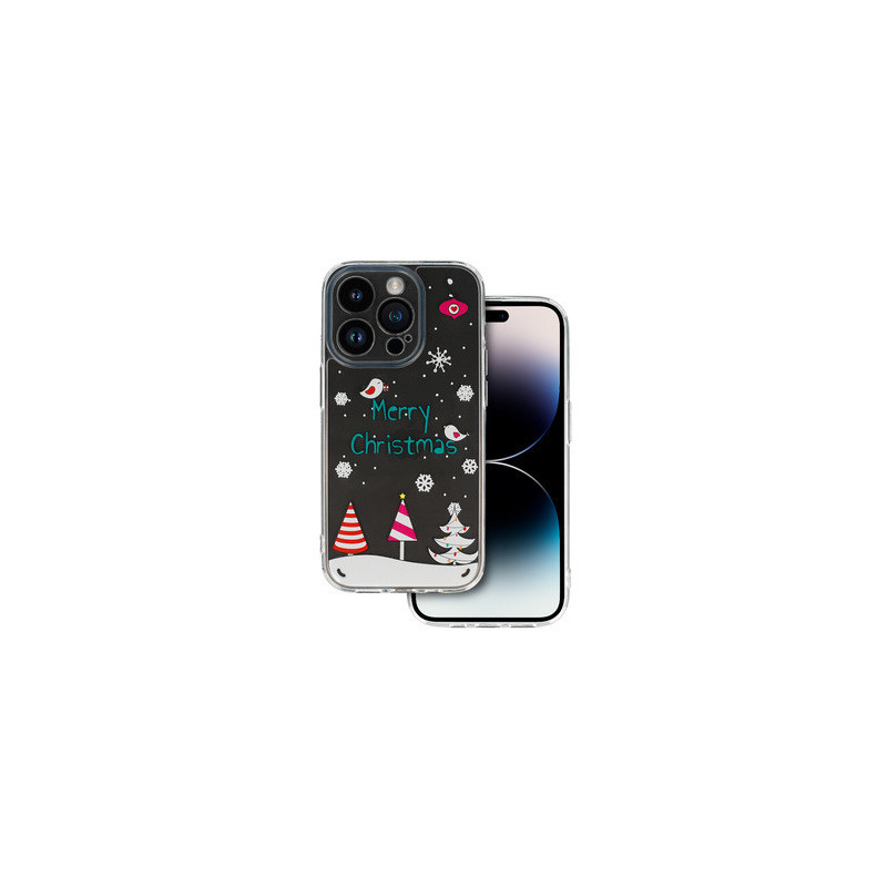 TEL PROTECT Christmas Case for Iphone 13 Pro Design 4 Clear