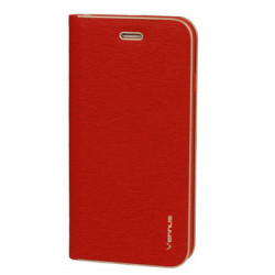 Vennus Book Case with frame for Iphone 13 Pro Max red