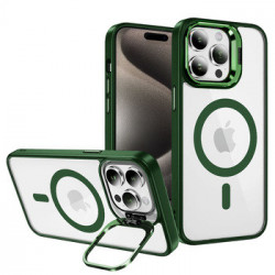 Tel Protect Kickstand Magsafe Case for Iphone 13 Pro Max green