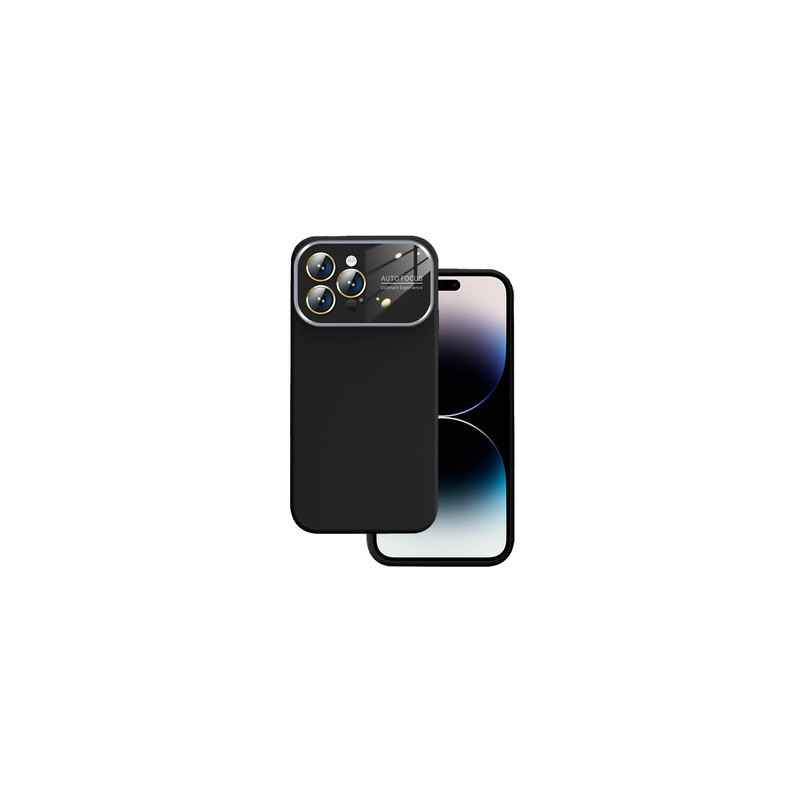 Soft Silicone Lens Case for Iphone 13 Pro Max black