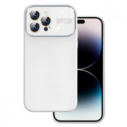 Soft Silicone Lens Case for Iphone 14 Pro Max white