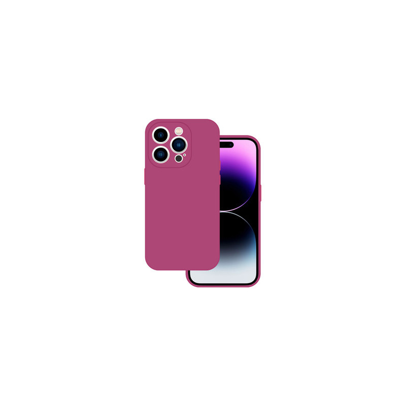 Tel Protect Silicone Premium for Iphone 14 Pro raspberry