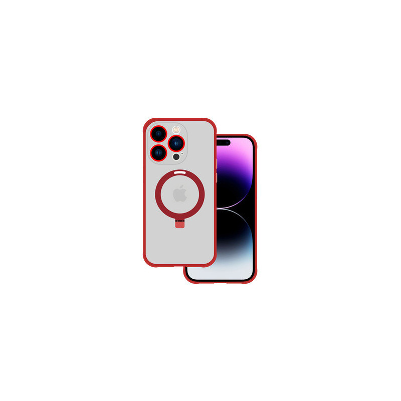 Tel Protect Magical Magsafe Stand Case for Iphone 14 Pro red
