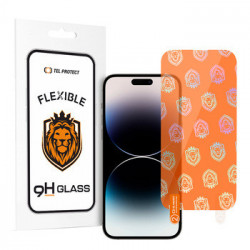 Tel Protect Best Flexible Hybrid Tempered Glass for IPHONE 14 PRO