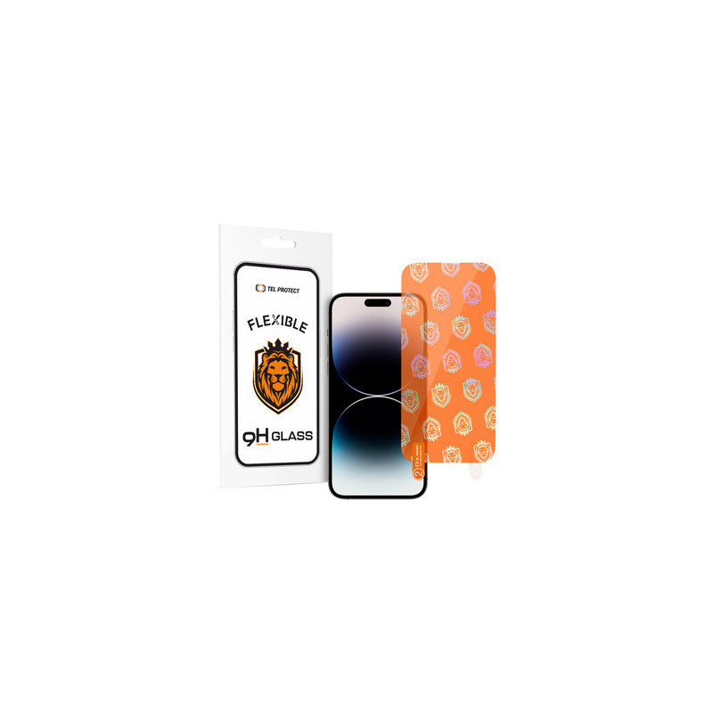 Tel Protect Best Flexible Hybrid Tempered Glass for IPHONE 14 PRO