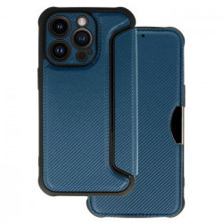 Razor Carbon Book Case for Iphone 14 Pro navy