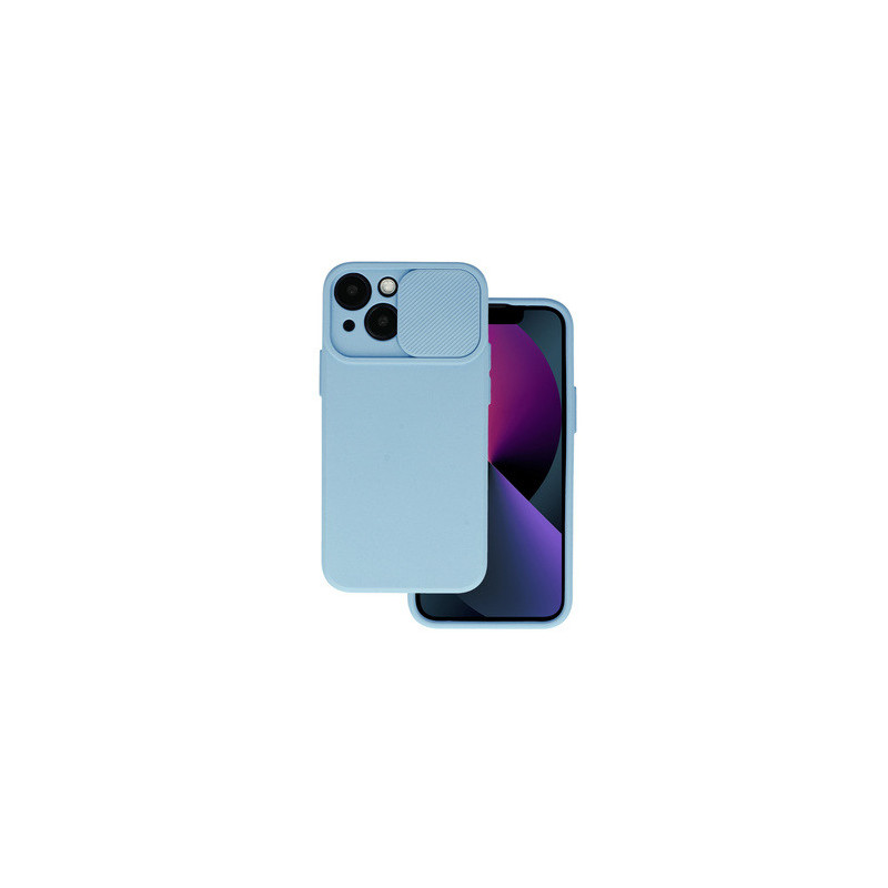 Camshield Soft for Iphone 14 Plus Light blue