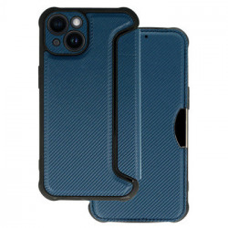 Razor Carbon Book Case for Iphone 14 Plus navy