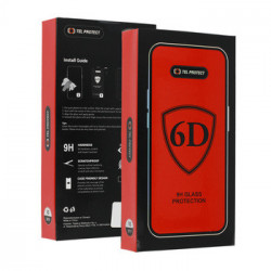 Tel Protect Full Glue 6D Tempered Glass for IPHONE 14 Black - 10 PACK