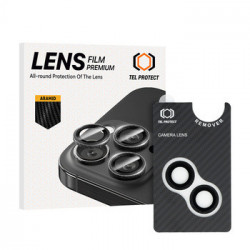 Tempered glass Tel Protect 3D Lens Aramid Series on camera for Iphone 14/14 Plus/16e (lens 2 pieces)