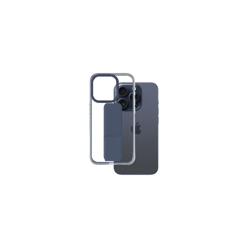 Amazing Thing Titan Pro Holder Case 10FT IP156.1PTHBU for Iphone 15 Pro navy with stand