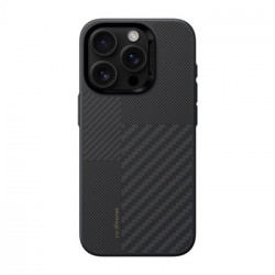 Benks Montage Magnetic Armor Pro Kevlar Case Metal Frame 600D+1500D (MA61) for Iphone 15 Pro black