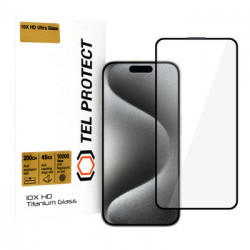 Tempered glass Tel Protect 10X HD Titanium for Iphone 15 Pro (envelope)