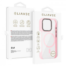 Liavec Hybrid Magsafe Clear Case for Iphone 15 Pro jasnorÃ³Å¼owy