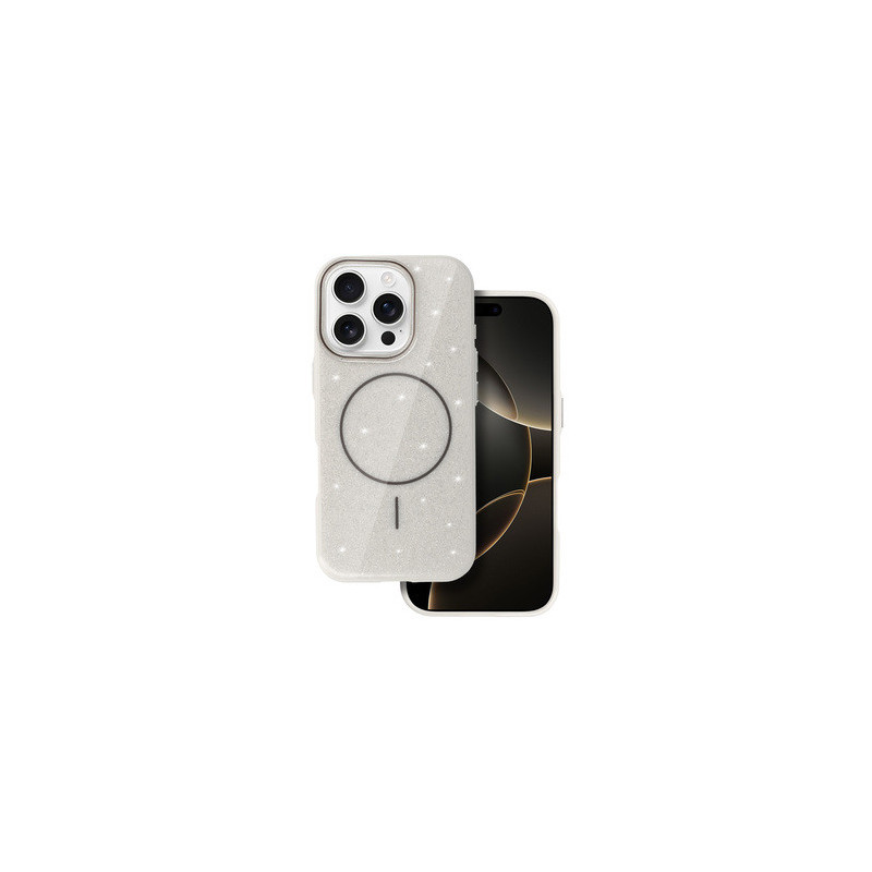 Magsafe Slim Shiny for Iphone 15 Pro silver