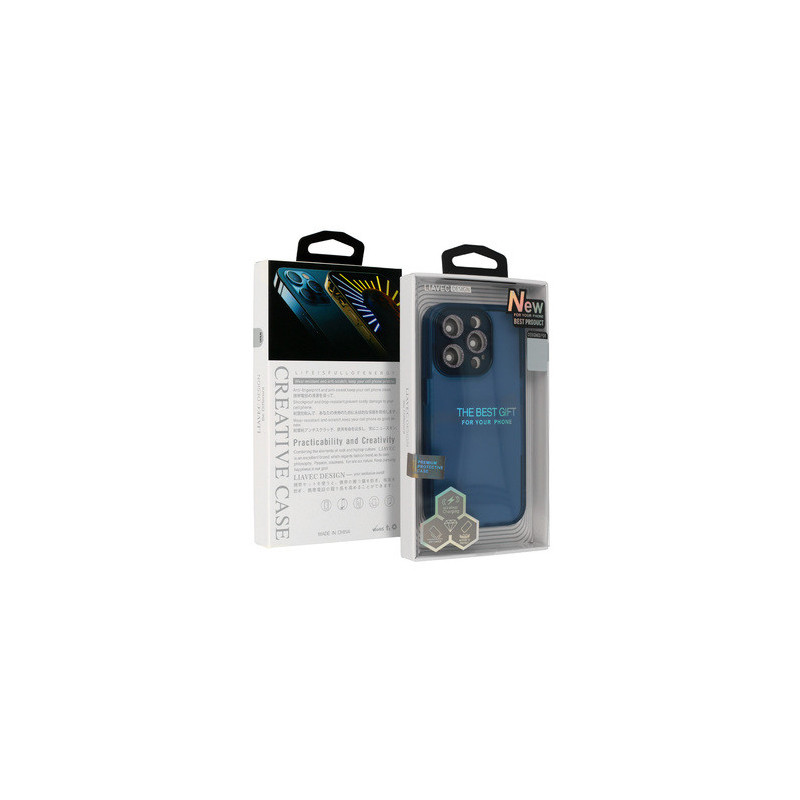 AG Matte Series Case for Iphone 15 Plus blue