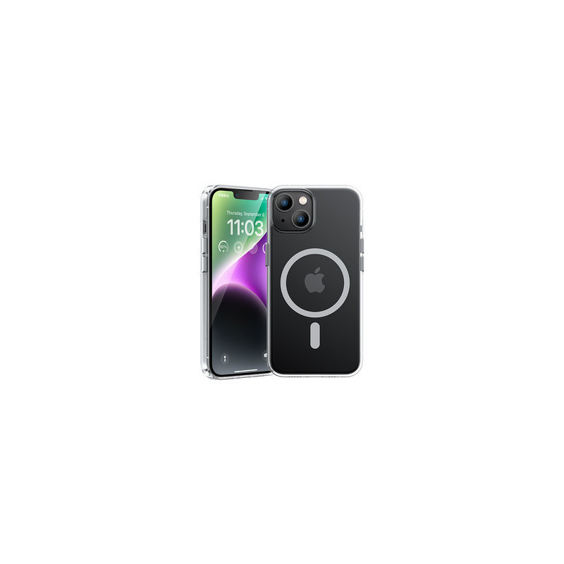 Benks Magnetic Crystal Case for Iphone 15 Plus transparent