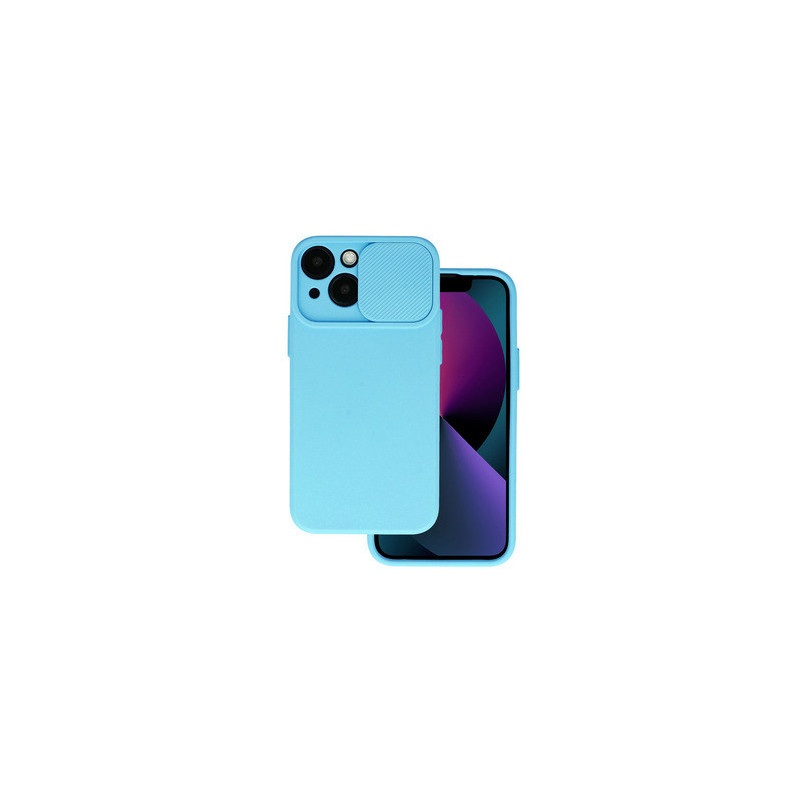 Camshield Soft for Iphone 15 Plus Light blue