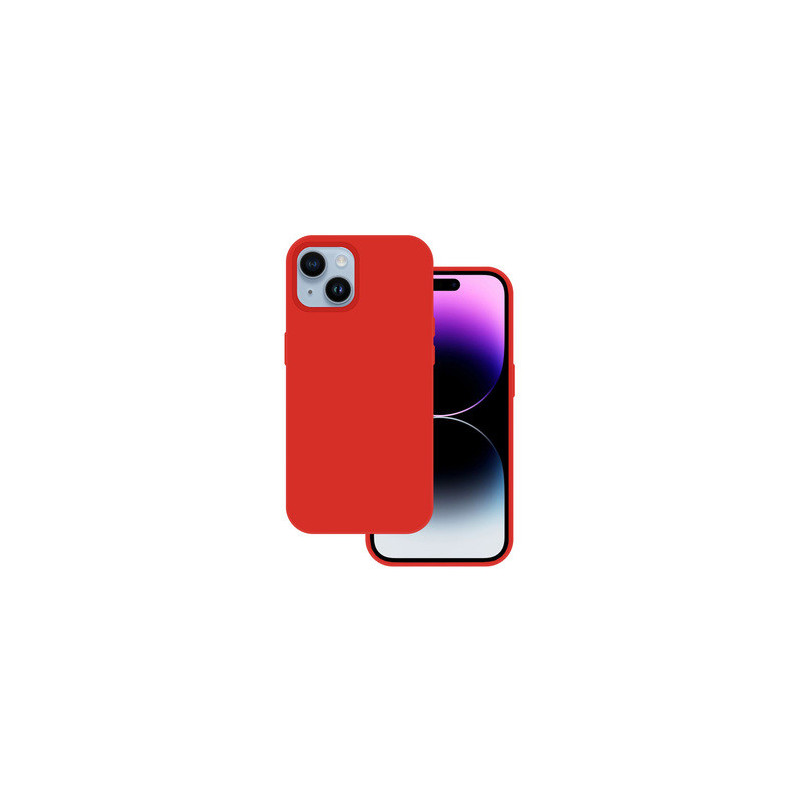 Tel Protect Silicone Premium for Iphone 15 Plus red